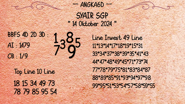 Prediksi SGP